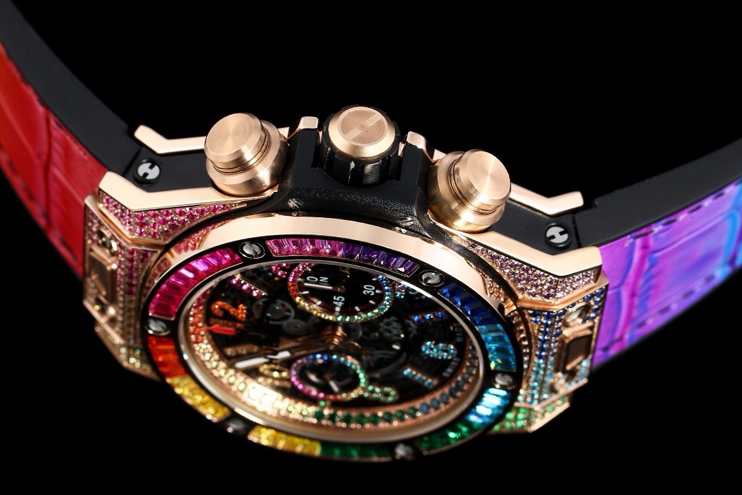 Hublot Big Bang Rainbow Skeleton Chronograph Watch product image 4 thumbnail