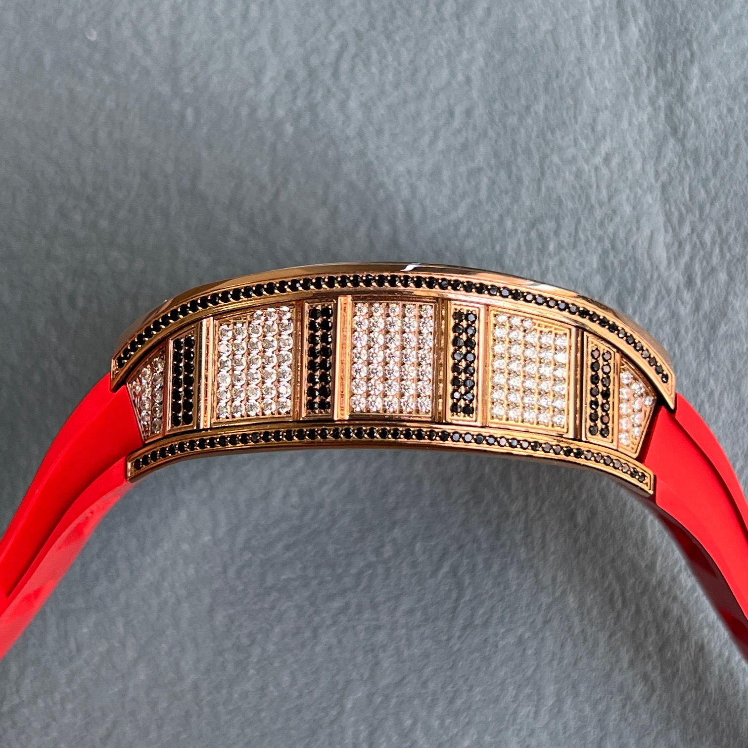 Richard Mille RM51-02-Style Diamond Swirl Tourbillon Watch product image 3 thumbnail