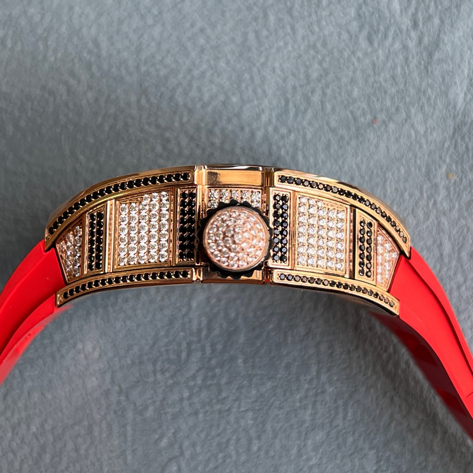Richard Mille RM51-02-Style Diamond Swirl Tourbillon Watch product image 4 thumbnail