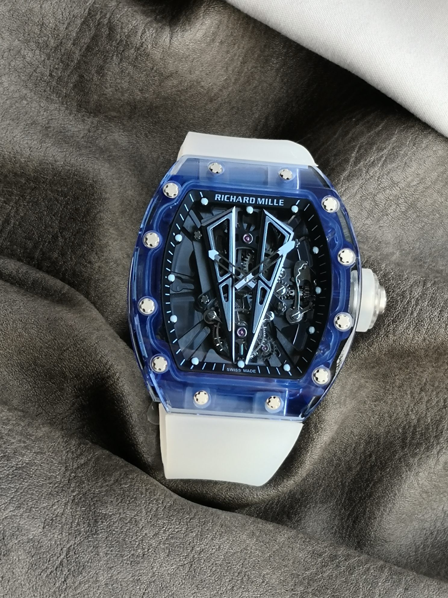 Richard Mille RM 27-03 Blue Sapphire Tourbillon Rafael Nadal Edition