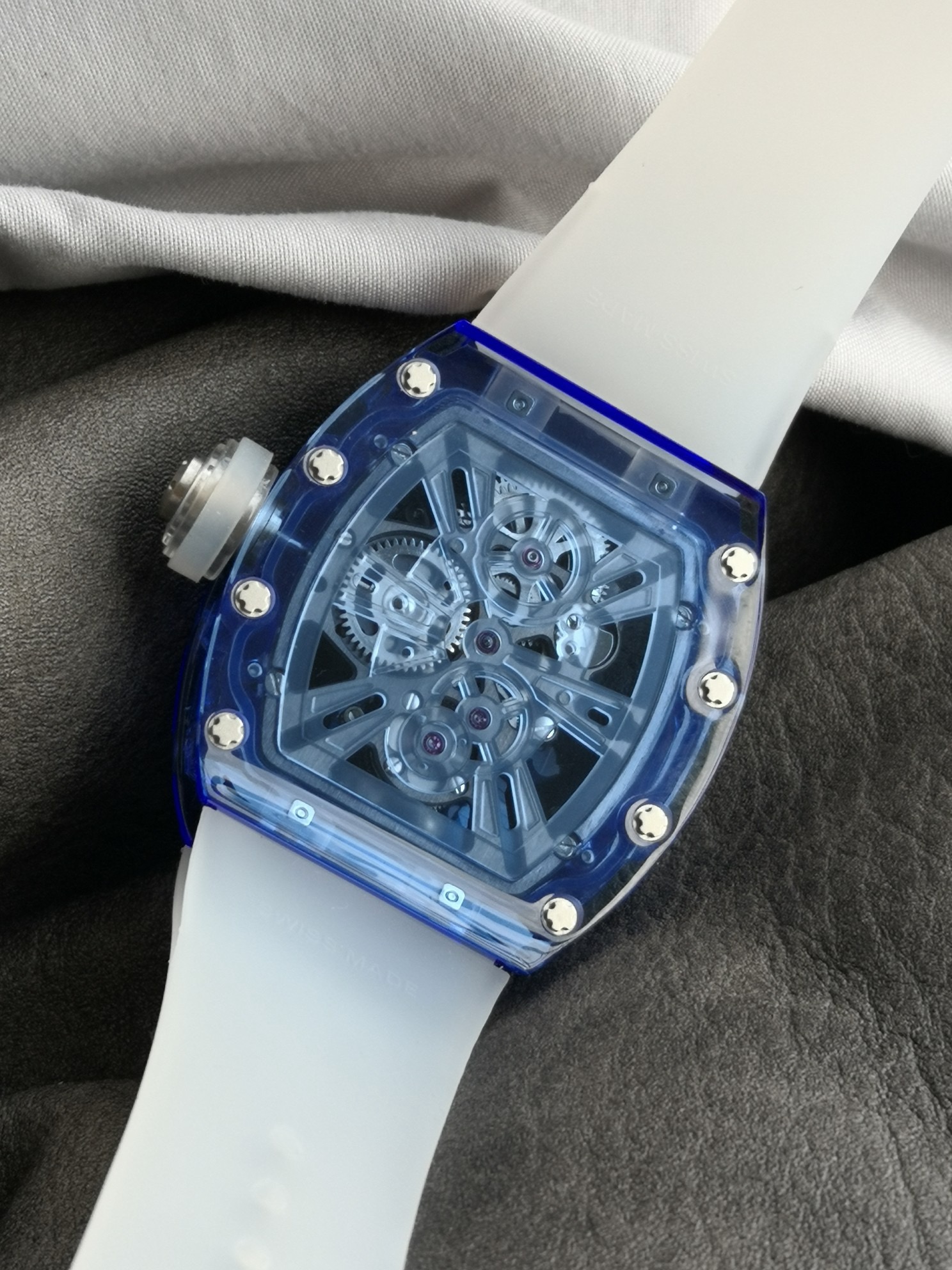 Richard Mille RM 27-03 Blue Sapphire Tourbillon Rafael Nadal Edition product image 5 thumbnail