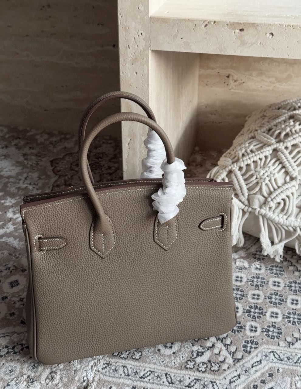 Hermès Birkin 25 Togo Grain Leather Handbag – Classic Edition product image 5 thumbnail