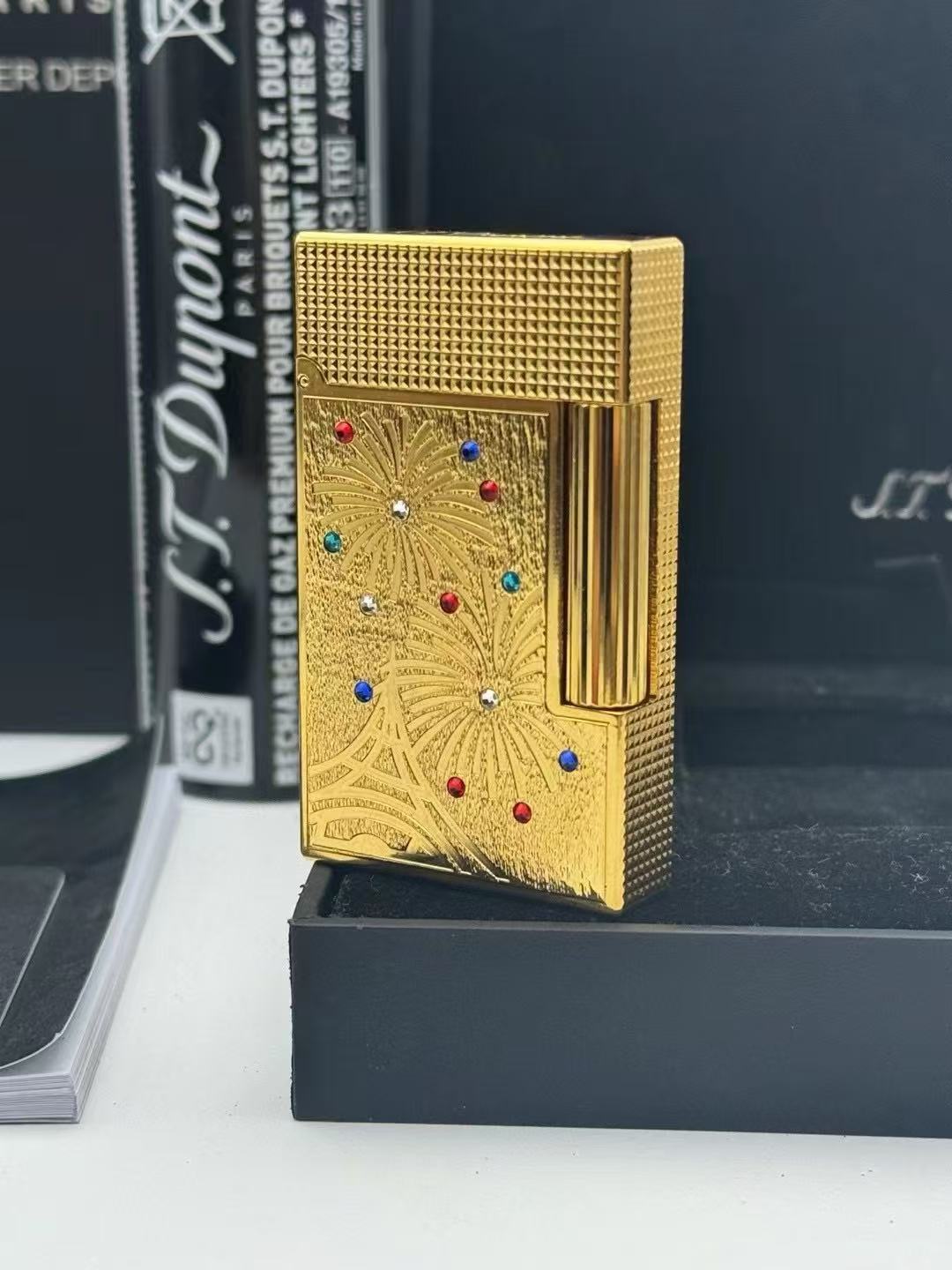 S.T. Dupont Ligne 2 Paris Eiffel Fireworks Limited Edition Lighter