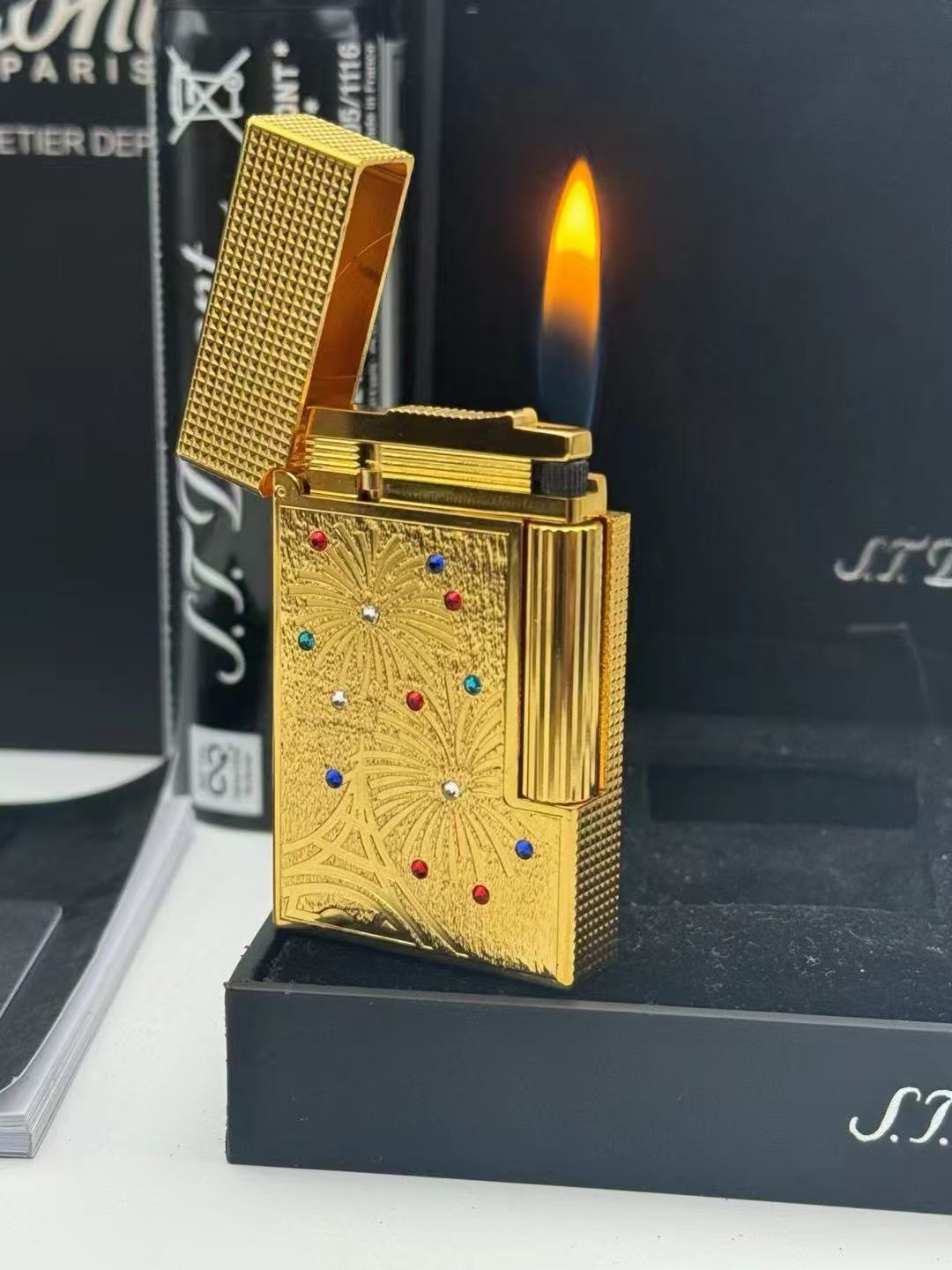 S.T. Dupont Ligne 2 Paris Eiffel Fireworks Limited Edition Lighter product image 2 thumbnail