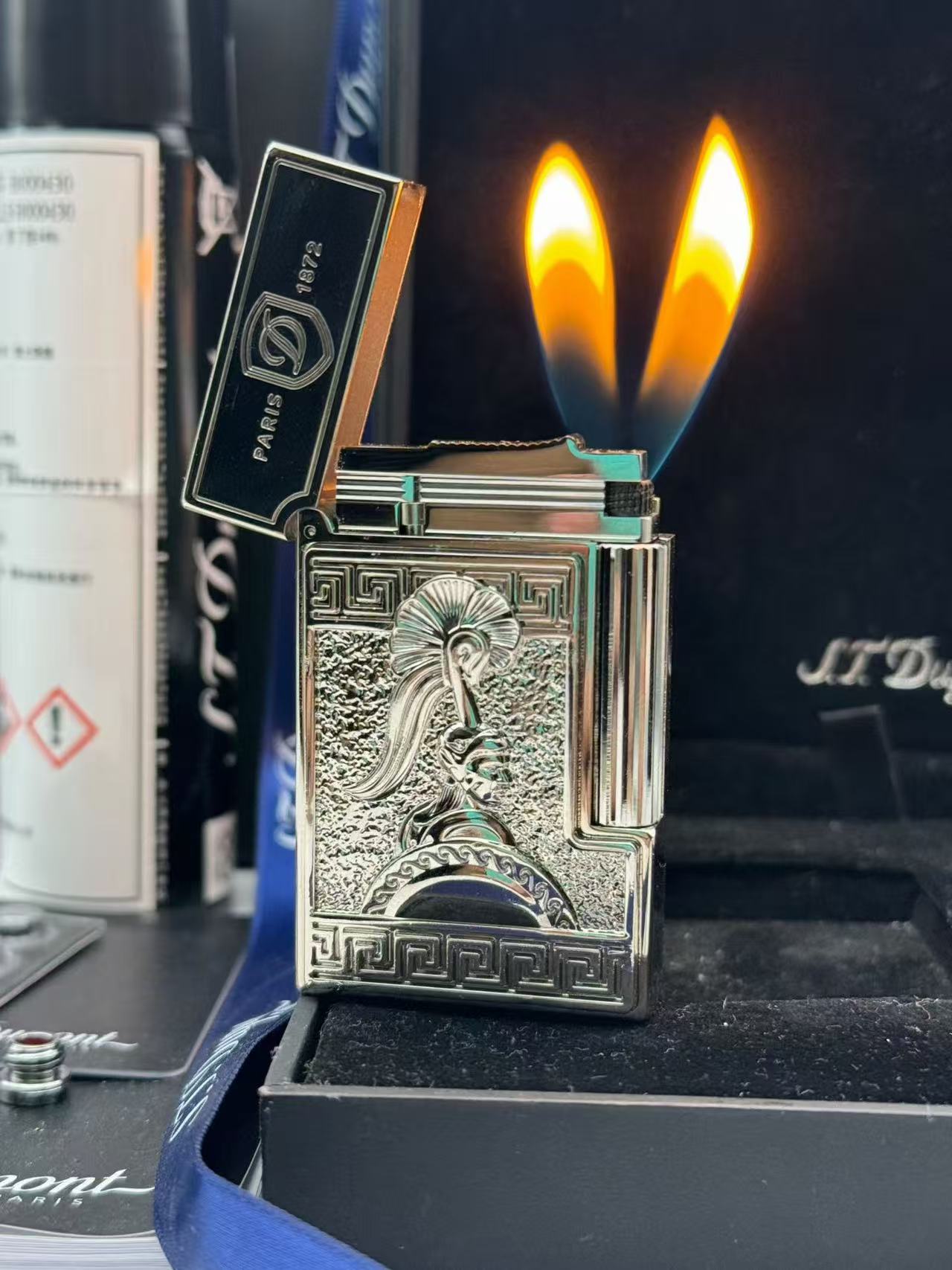 S.T. Dupont x 2SAINTS Ligne 2 Trojan Horse Limited Edition Lighter product image 6 thumbnail