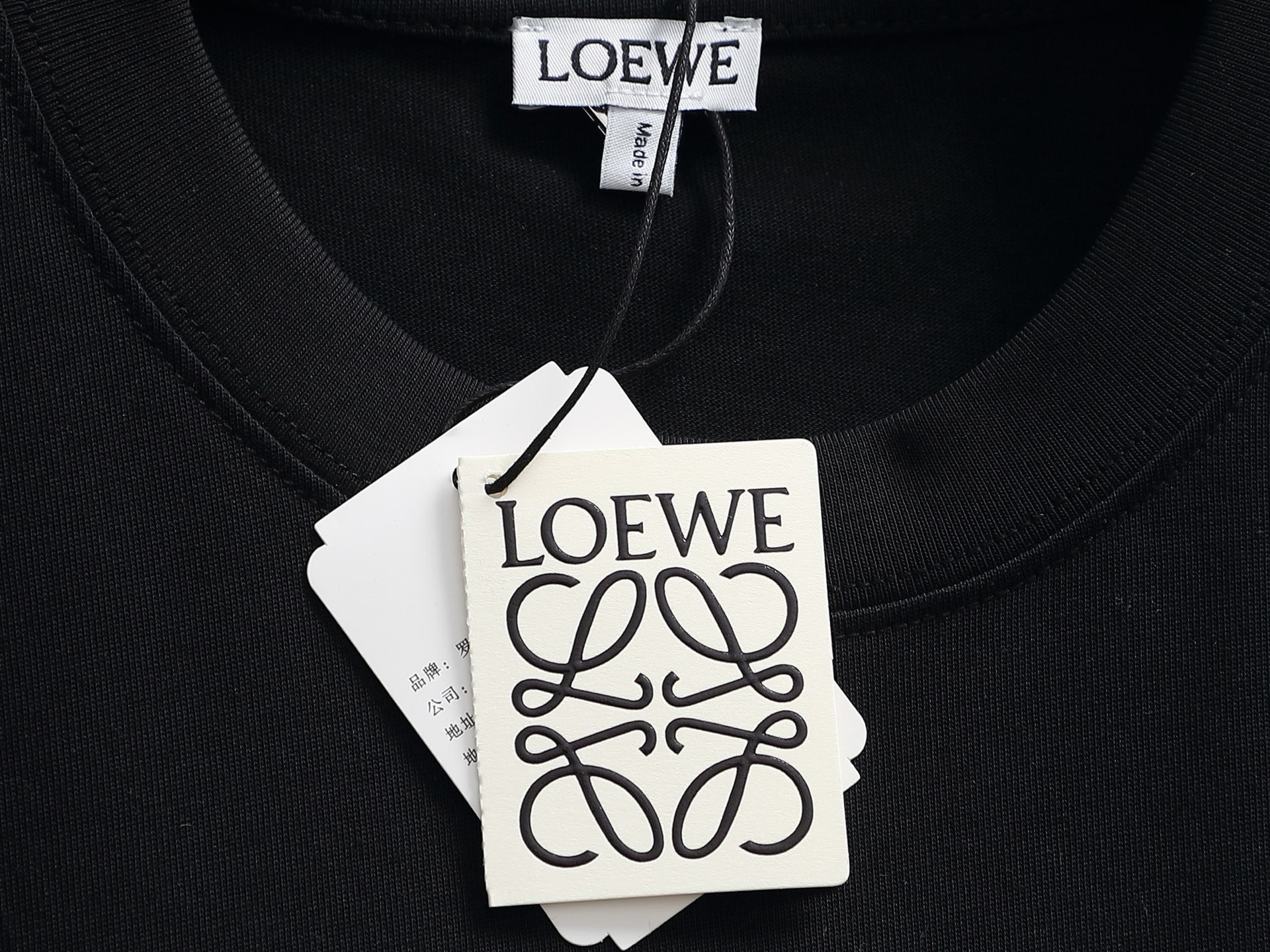 LOEWE Embroidered Anagram Logo Relaxed T-Shirt product image 5 thumbnail