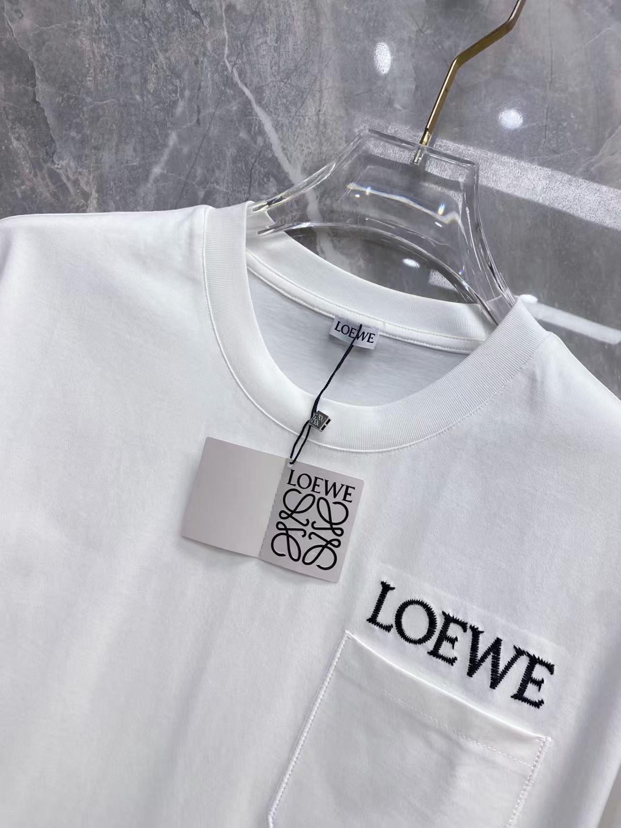 LOEWE Embroidered Pocket Relaxed T-Shirt product image 3 thumbnail