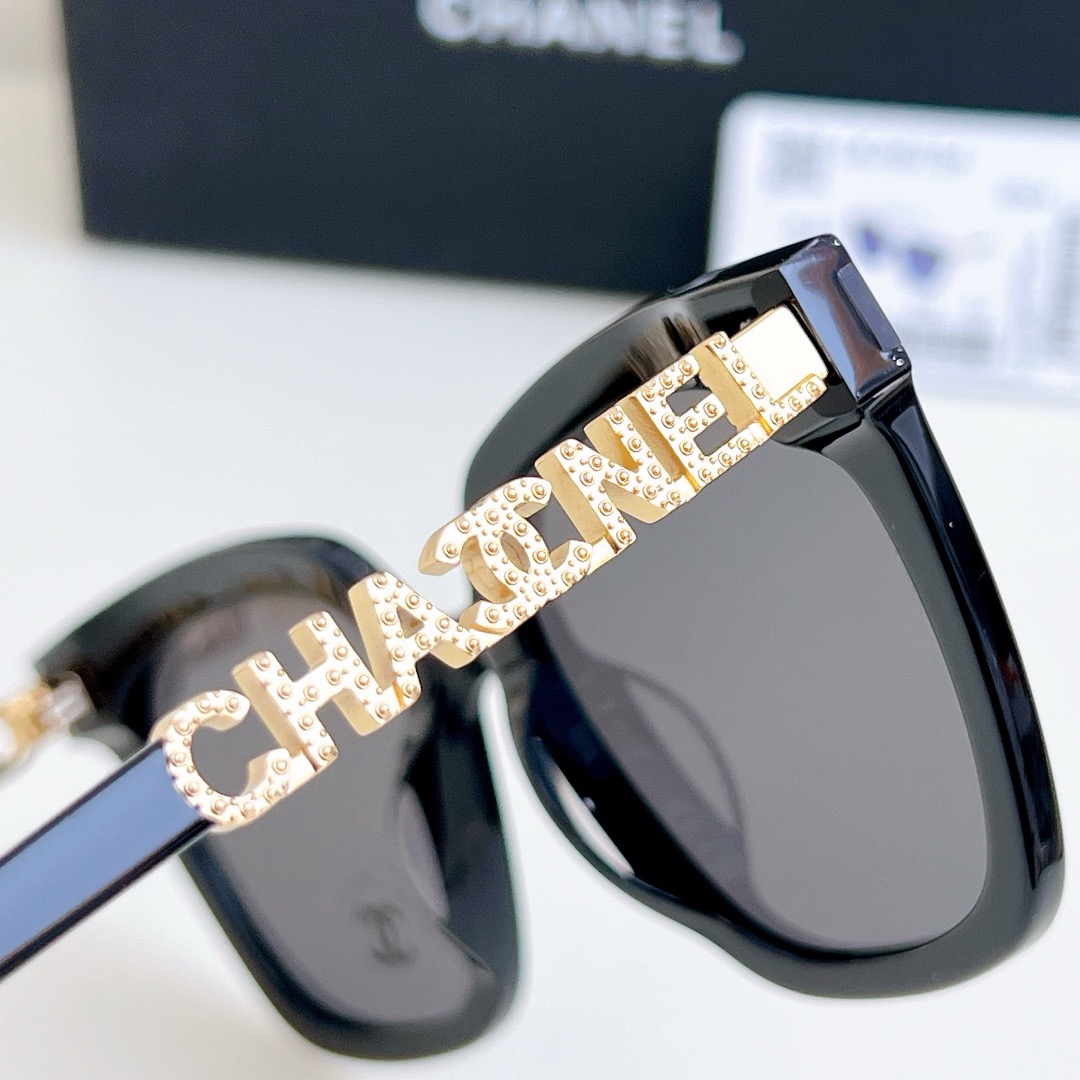Chanel OCH0754 Oversized Square Acetate Sunglasses product image 4 thumbnail