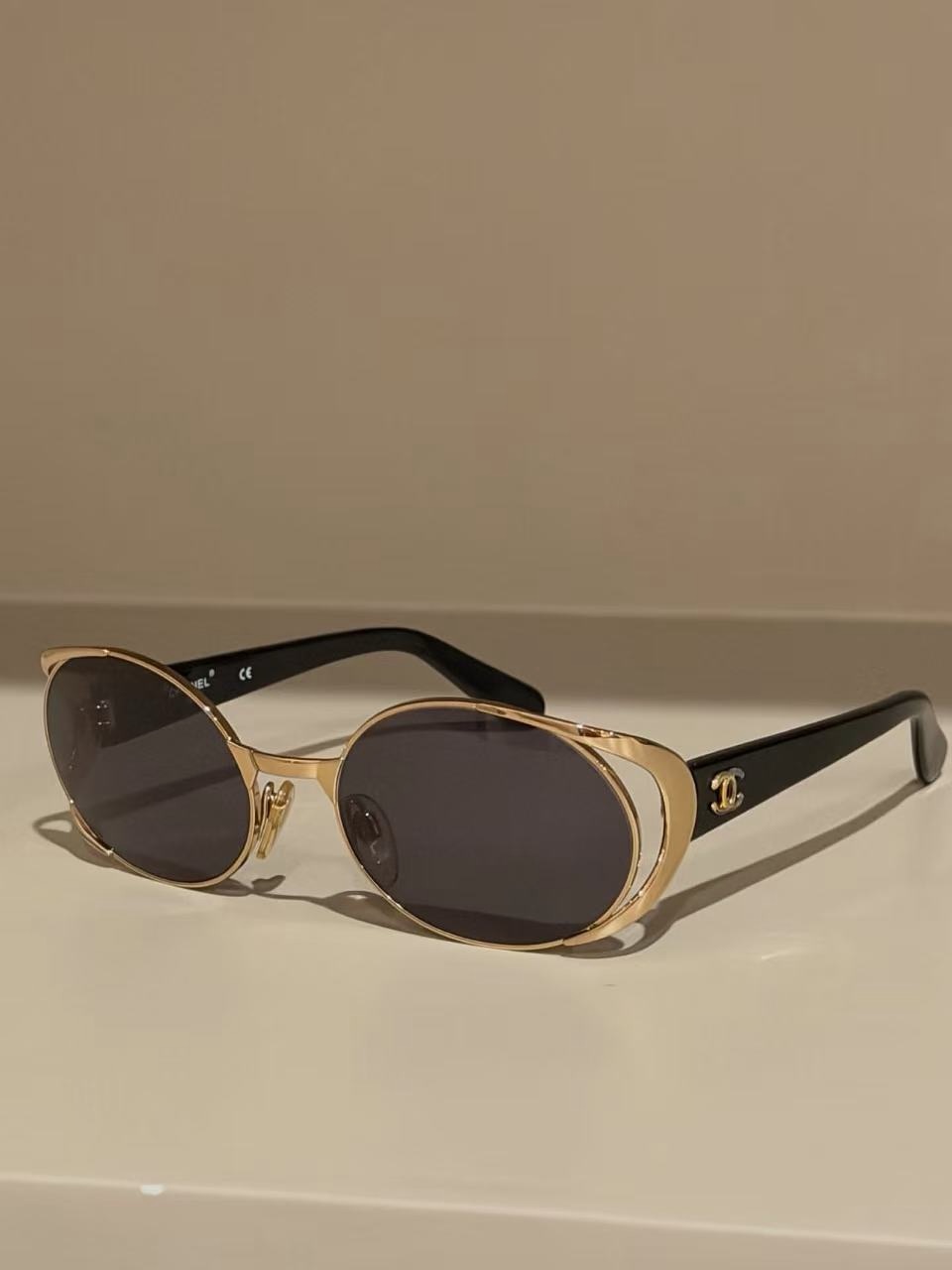 Chanel Double-Layer Openwork Oval Sunglasses product image 5 thumbnail