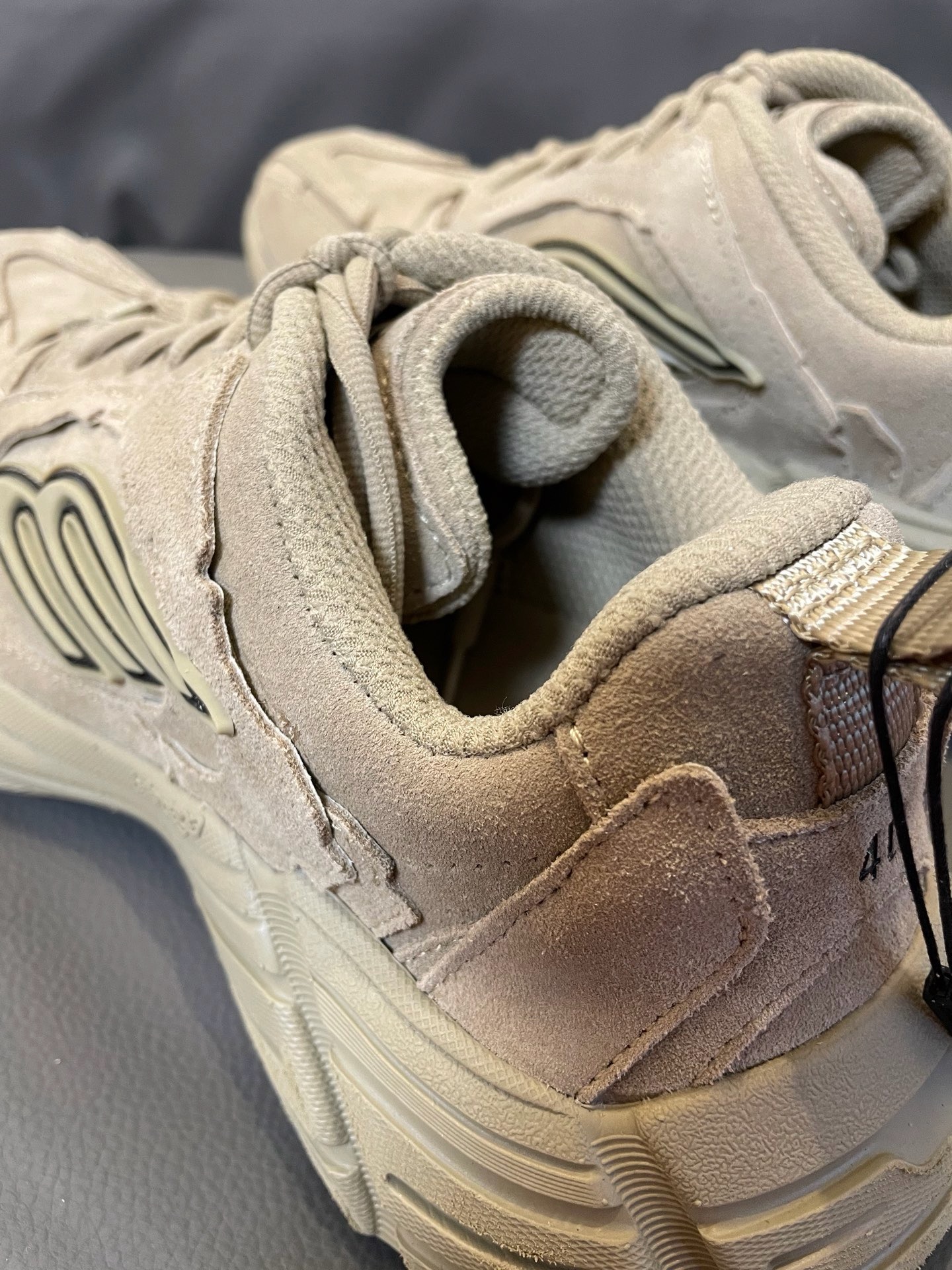 Balenciaga Drive Suede Flow Runner Sneakers – Sand Beige product image 5 thumbnail