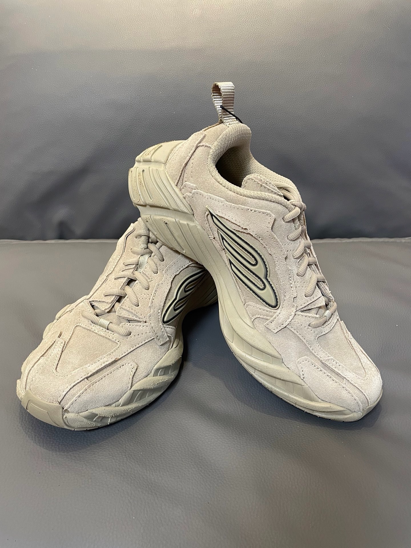 Balenciaga Drive Suede Flow Runner Sneakers – Sand Beige product image 6 thumbnail