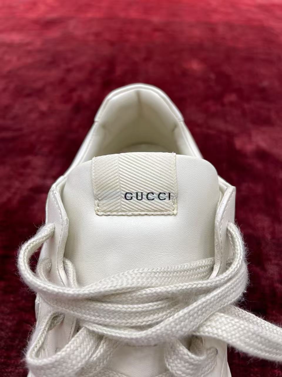 Gucci Rhyton Cream Blue GG Logo Platform Dad Sneakers product image 3 thumbnail