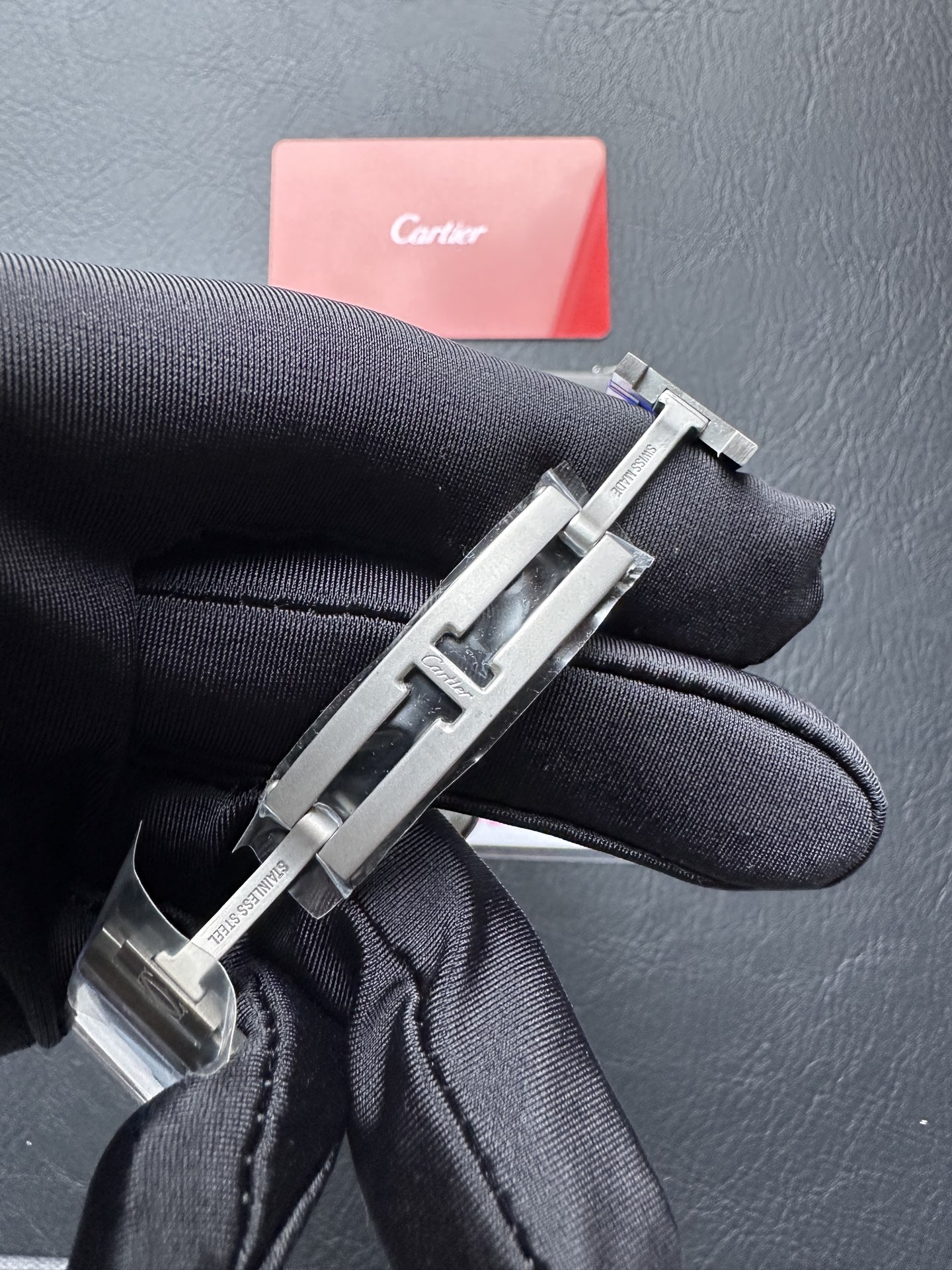 Cartier Santos W2SA0033 Women's Two-Tone Gold Plated Quartz Watch product image 3 thumbnail