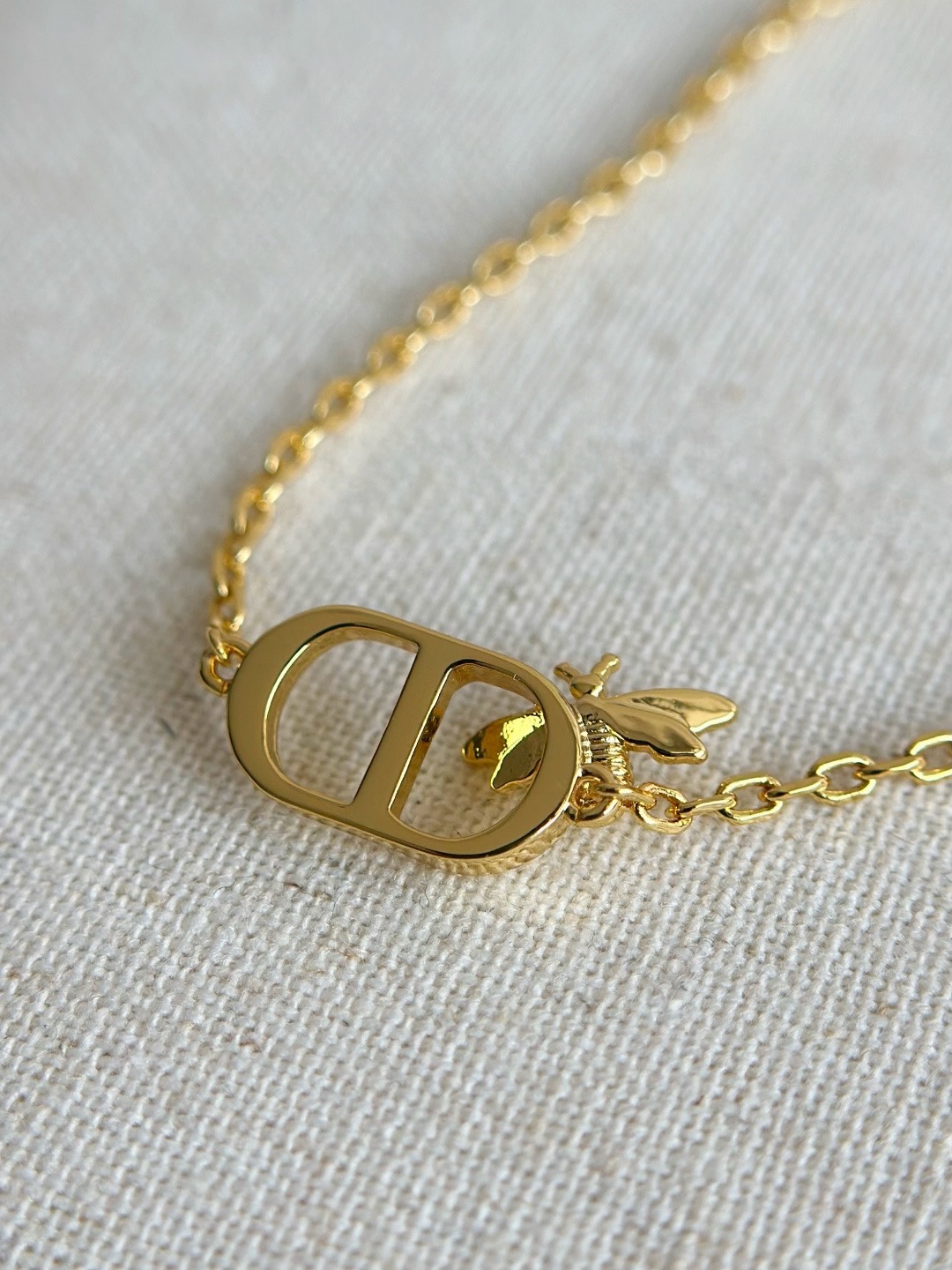 Dior Petit CD Bee Gold Tone Bracelet product image 4 thumbnail