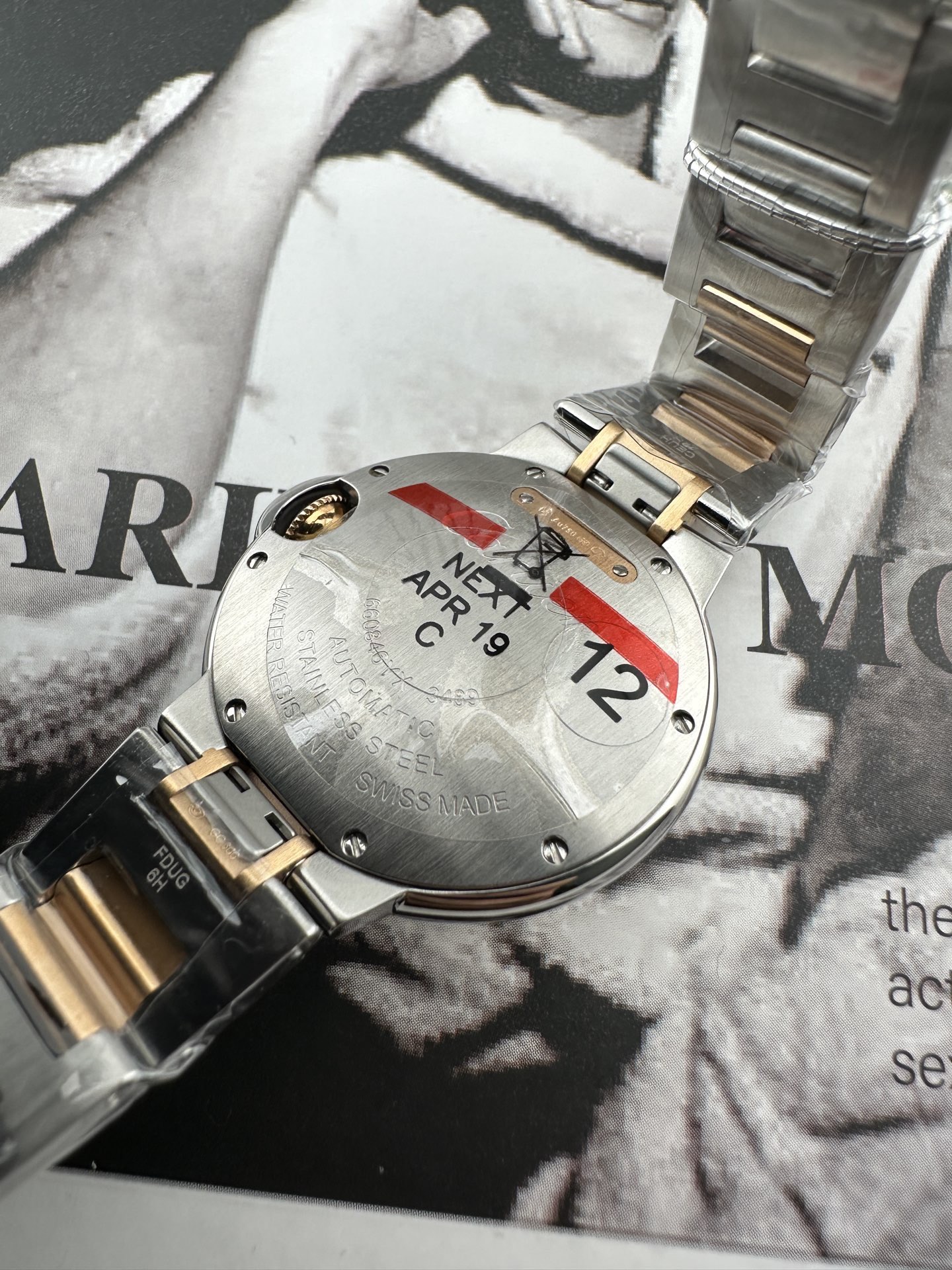 Cartier Ballon Bleu 33mm Automatic Watch V9 Factory Quick-Release Edition product image 4 thumbnail