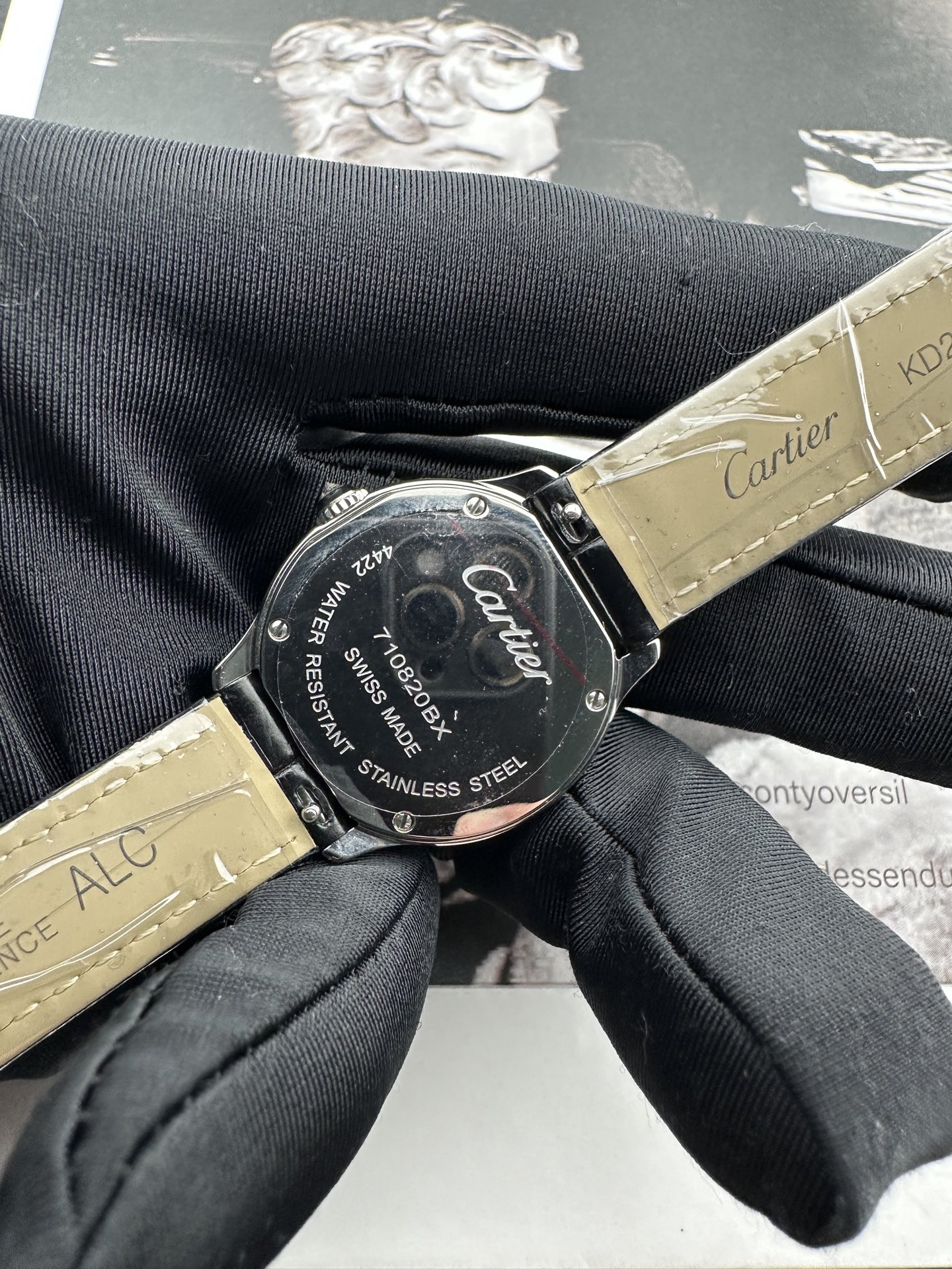 Cartier Ronde Louis Quartz Watch QTQ Factory 2026 Edition with Alligator Leather Strap product image 4 thumbnail