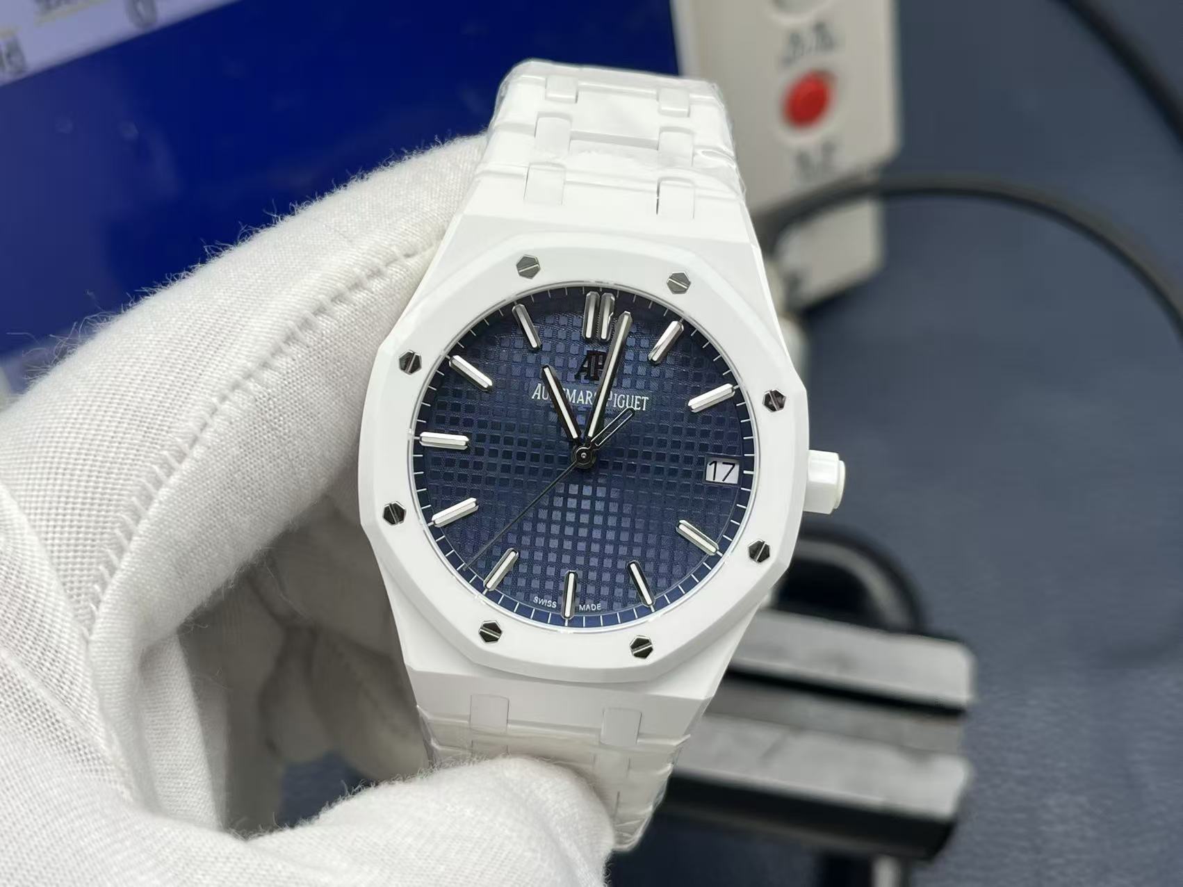 APS Royal Oak 15500 Full Ceramic Luxury Automatic Watch