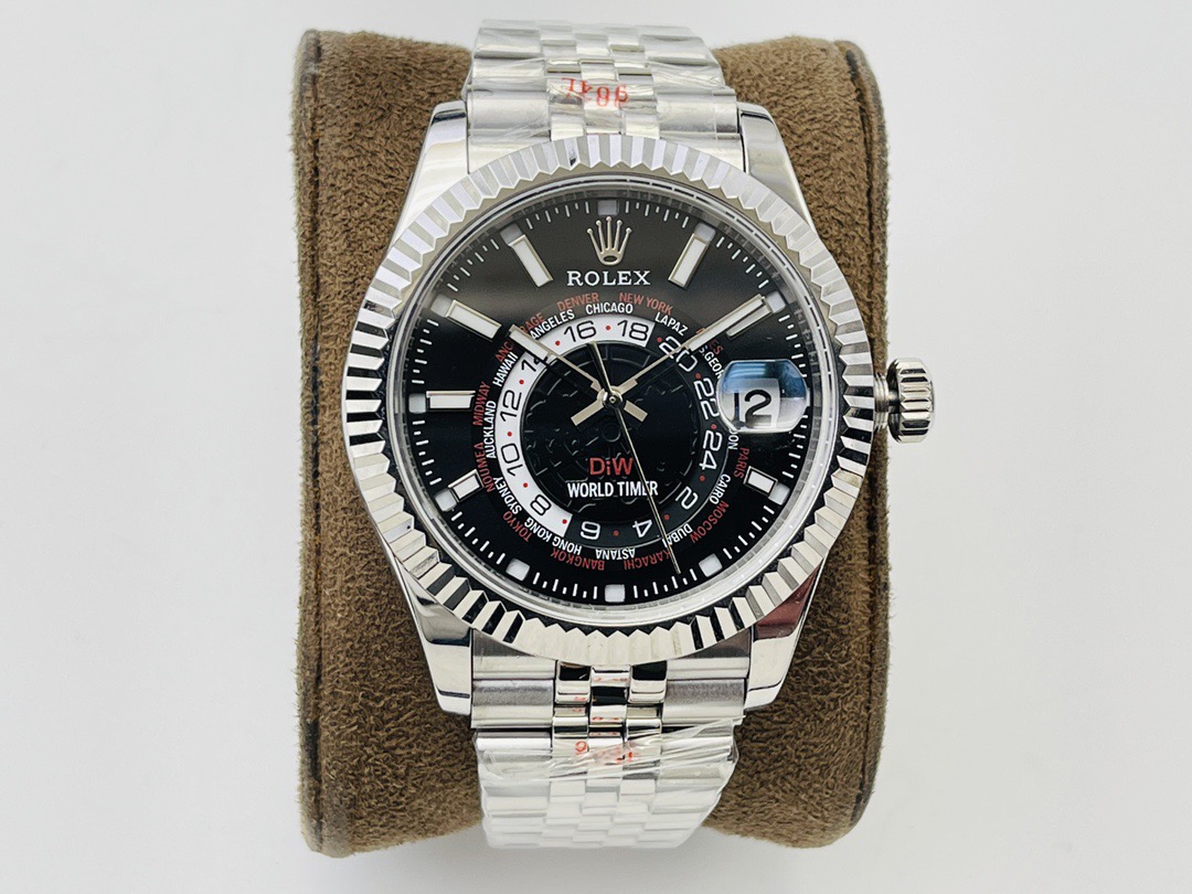 VR Factory Rolex Sky-Dweller V3 Edition Automatic Dual Time Watch