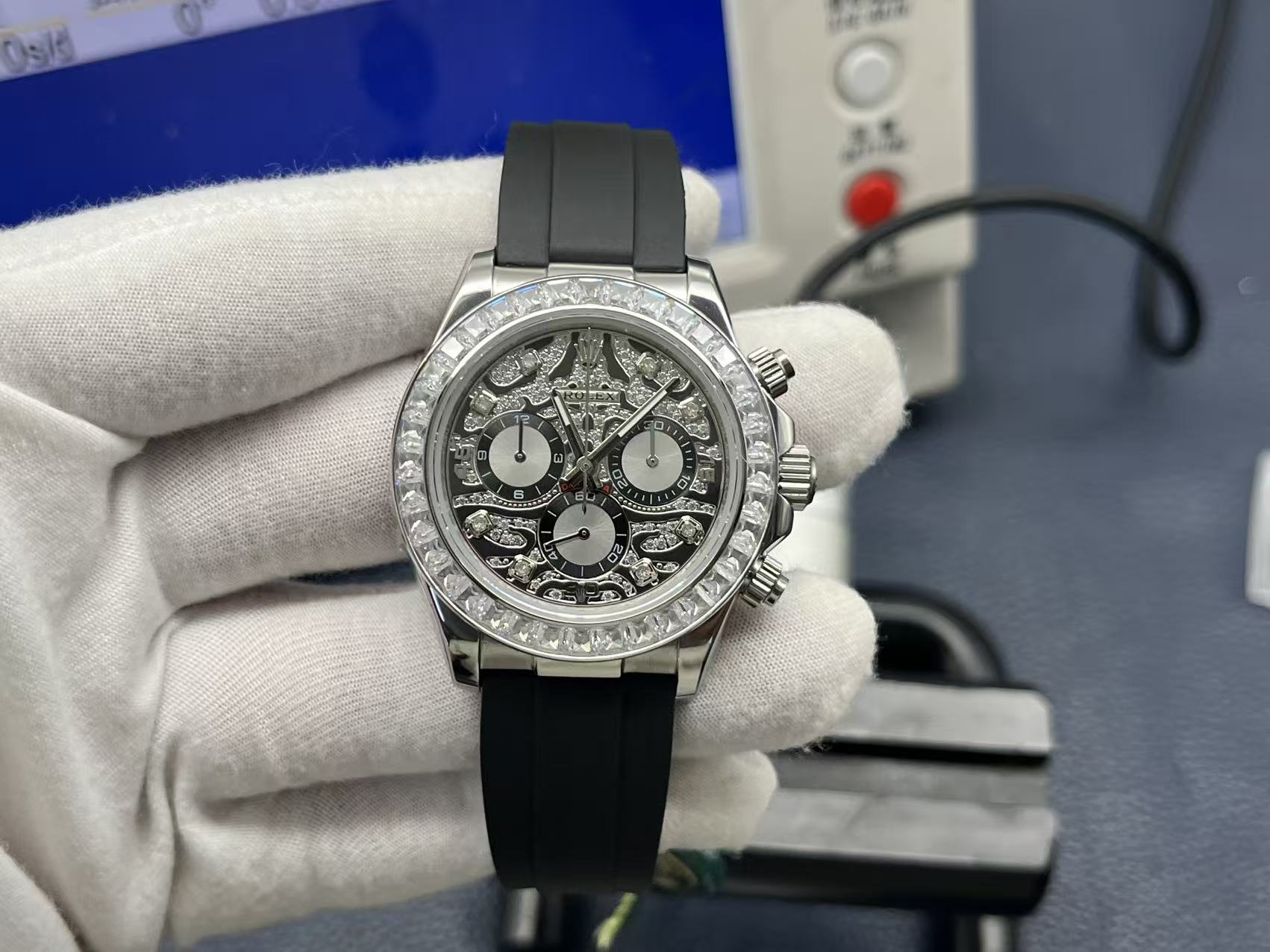 VR Factory Rolex Daytona 116588TBR “Tiger Daytona” Luxury Chronograph Watch