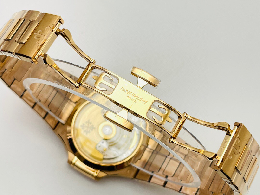 GR Factory Patek Philippe Nautilus Ladies V3 Edition Leather Strap Automatic Watch product image 5 thumbnail