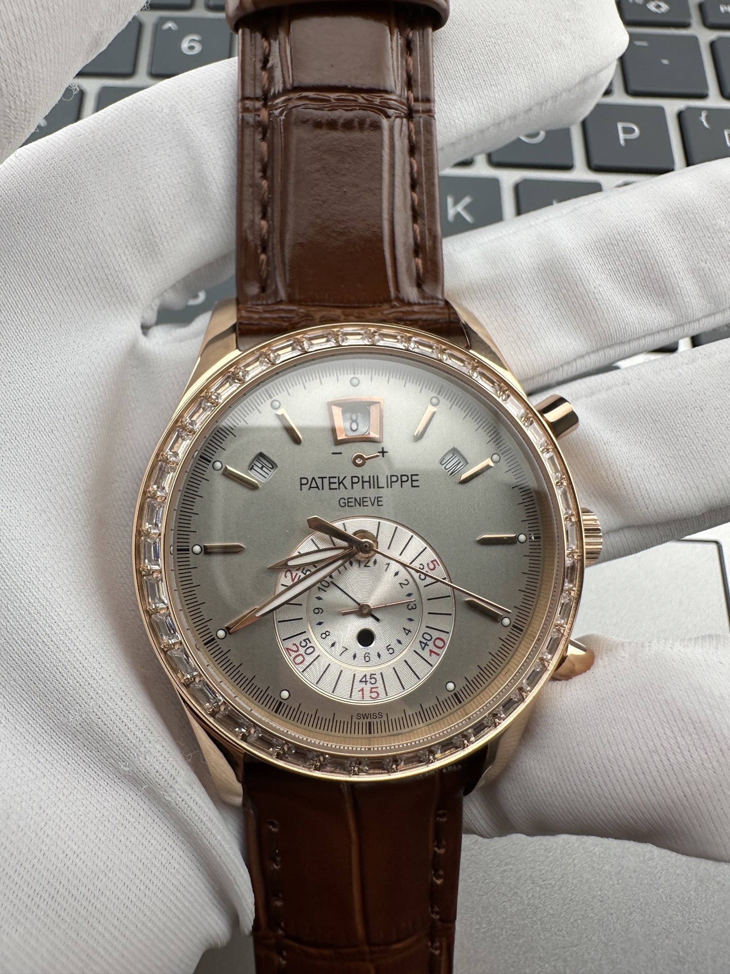 TWS Factory Patek Philippe Nautilus 9P Complex Function Automatic Watch