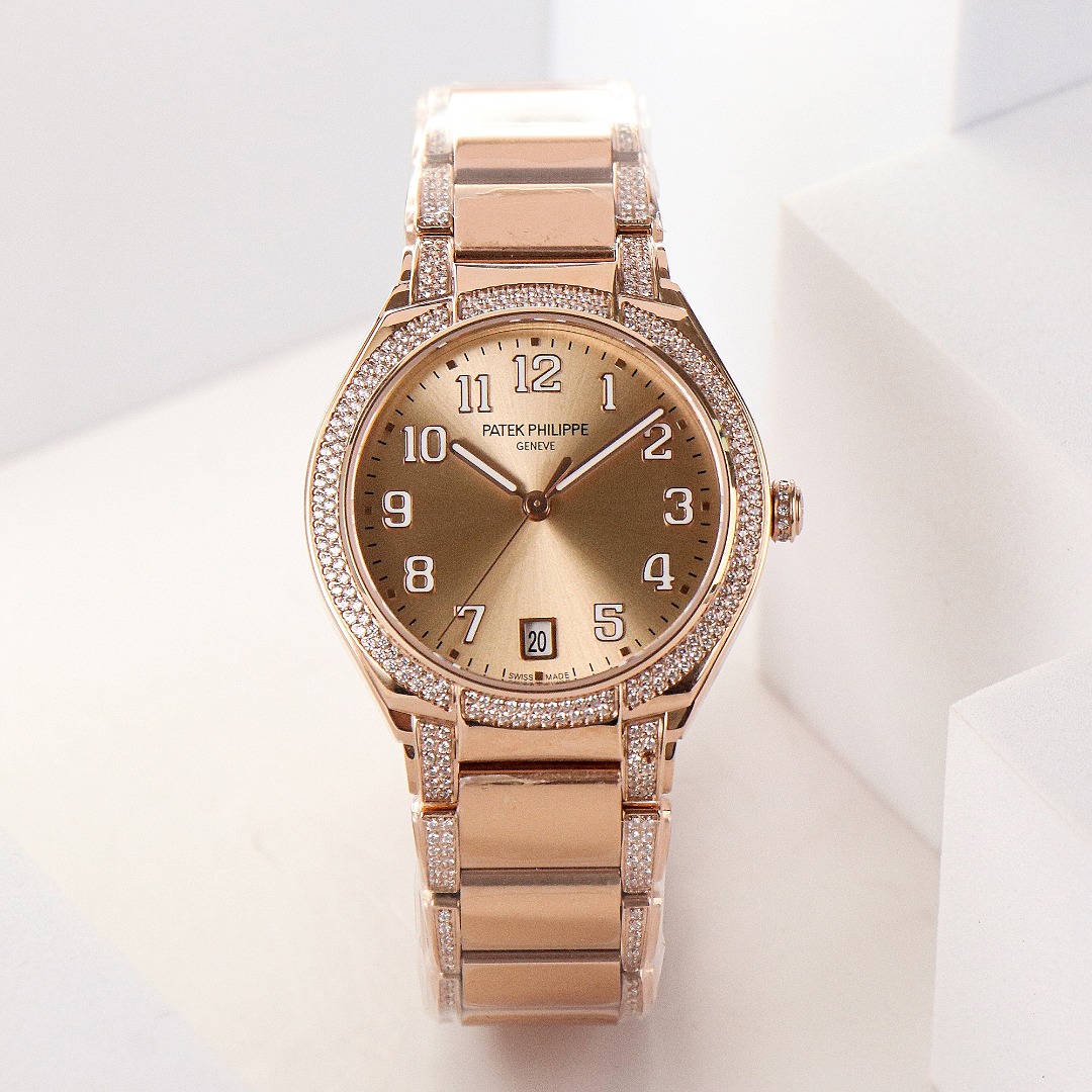 Patek Philippe Twenty~4 7300 Ladies Automatic Diamond Style Watch