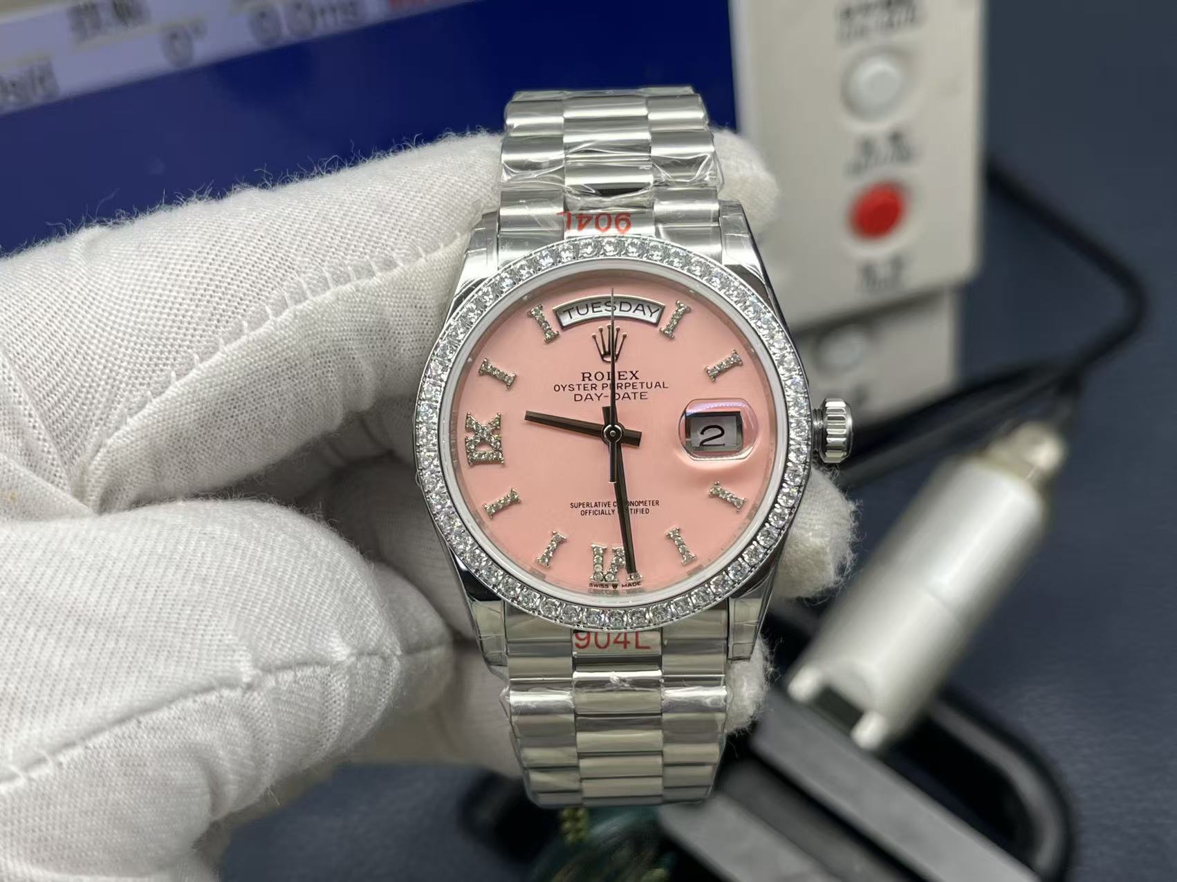 AR Factory Rolex Day-Date 36mm Dual Calendar Automatic Watch
