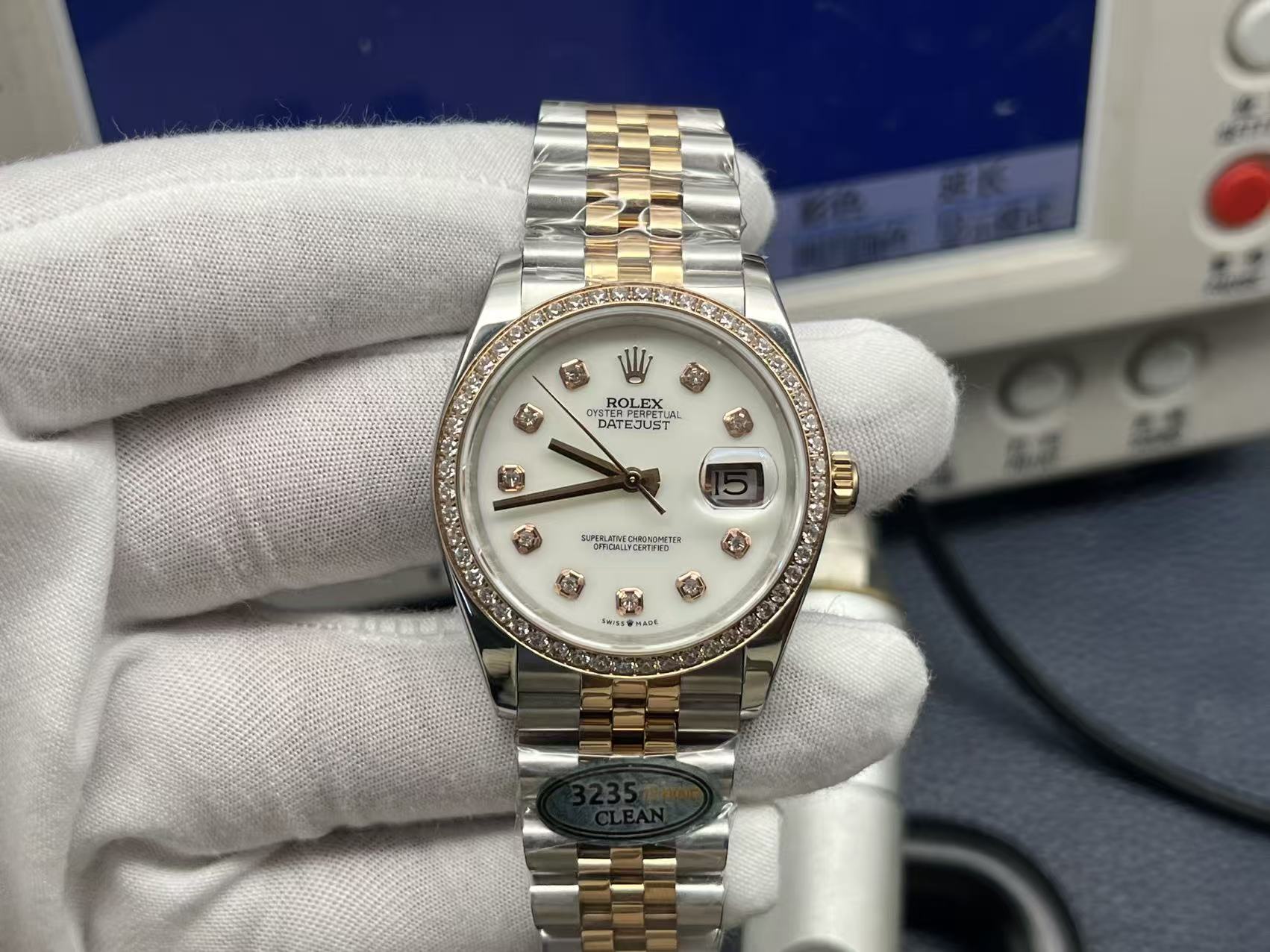 VR Factory Rolex Datejust Series Two-Tone Automatic Luxury Watch
