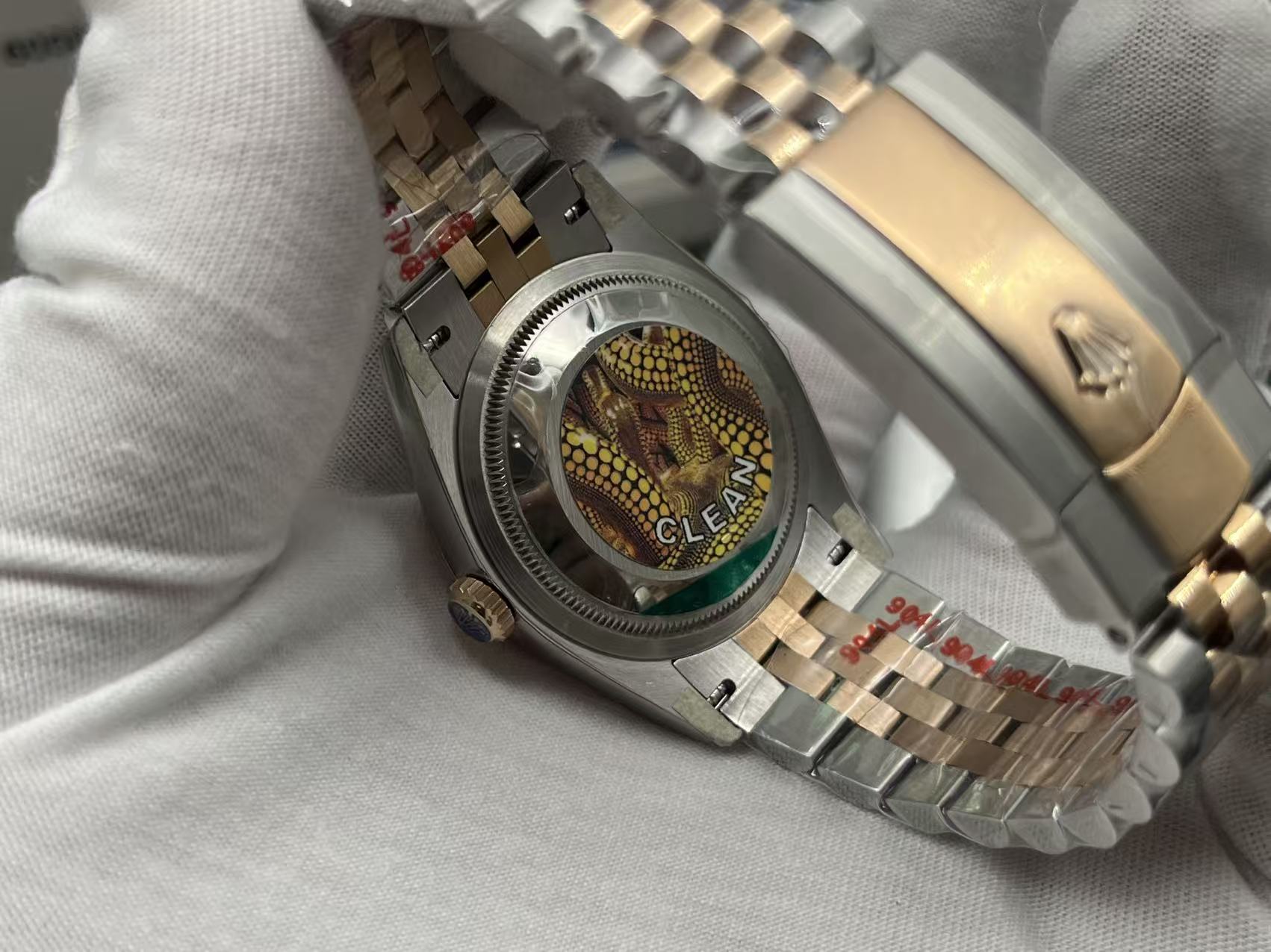 VR Factory Rolex Datejust Series Two-Tone Automatic Luxury Watch product image 4 thumbnail