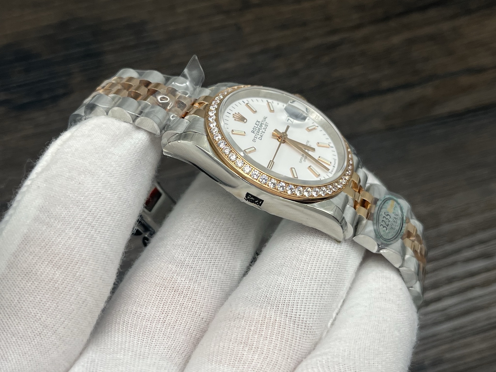 VR Factory Rolex Datejust Series Two-Tone & Rose Gold Automatic Watch product image 2 thumbnail