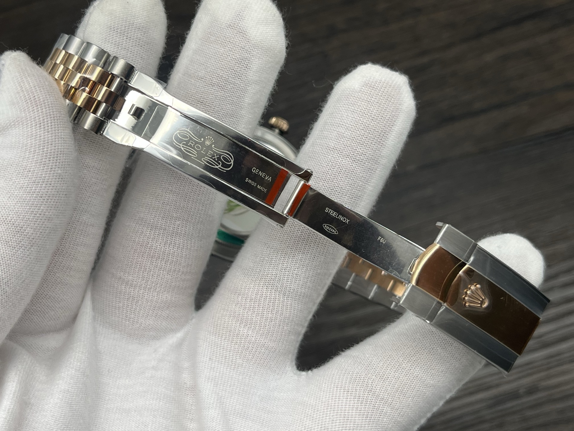 VR Factory Rolex Datejust Series Two-Tone & Rose Gold Automatic Watch product image 5 thumbnail