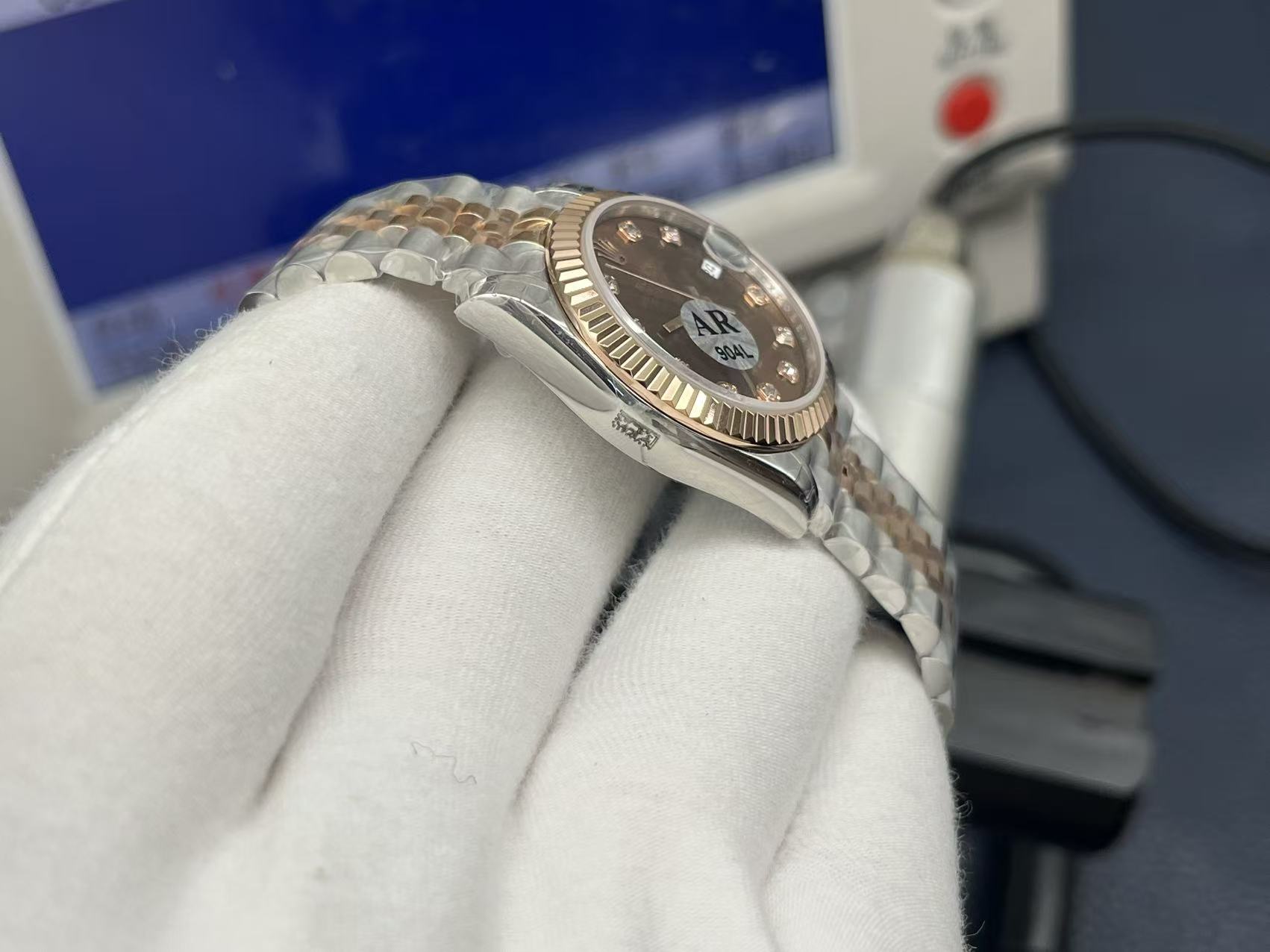 AR Factory Rolex Lady-Datejust Two-Tone Diamond Automatic Watch product image 2 thumbnail