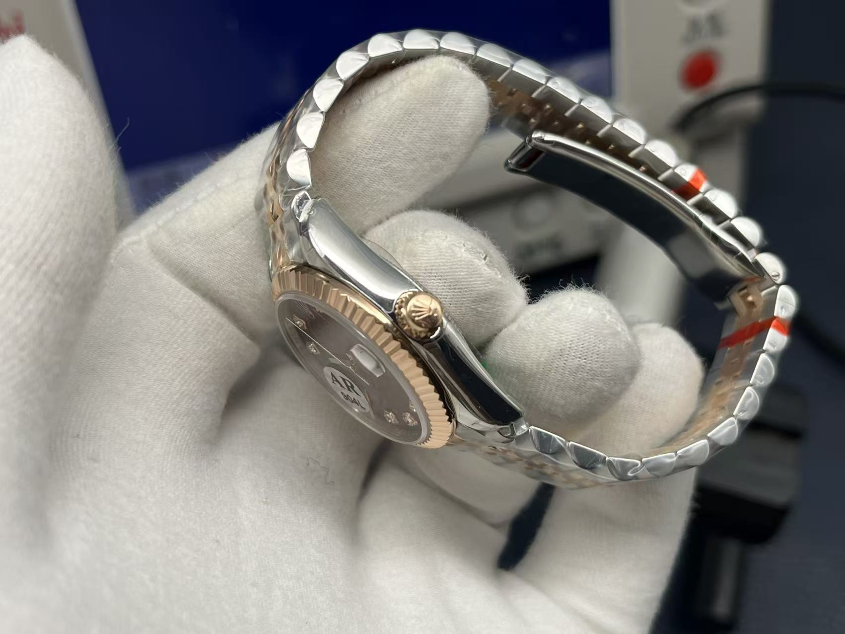 AR Factory Rolex Lady-Datejust Two-Tone Diamond Automatic Watch product image 3 thumbnail