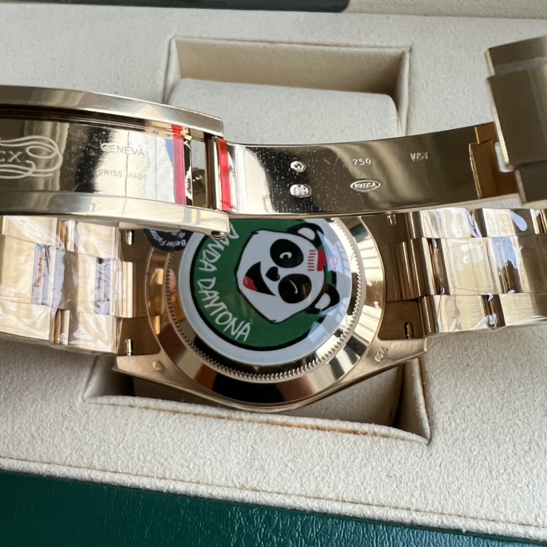 BT Factory Daytona Style Full Gold 4130 Automatic Chronograph Watch product image 4 thumbnail