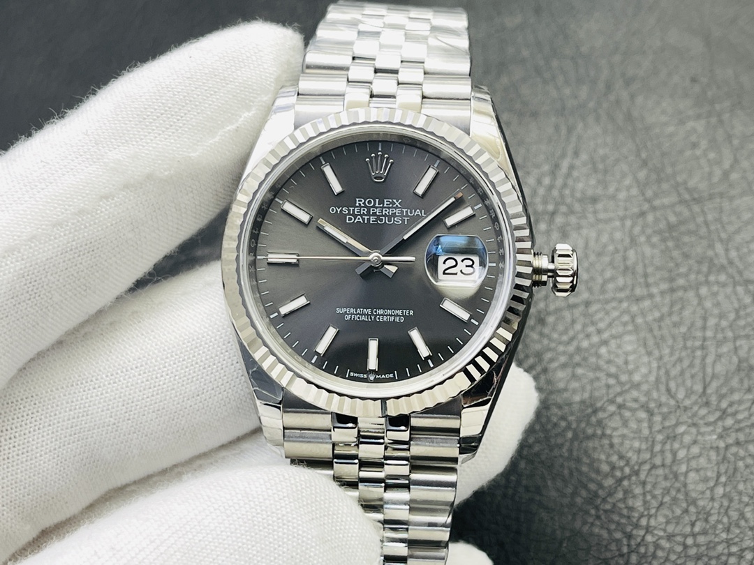 VR Factory Rolex Datejust Style 36mm Luxury Automatic Watch