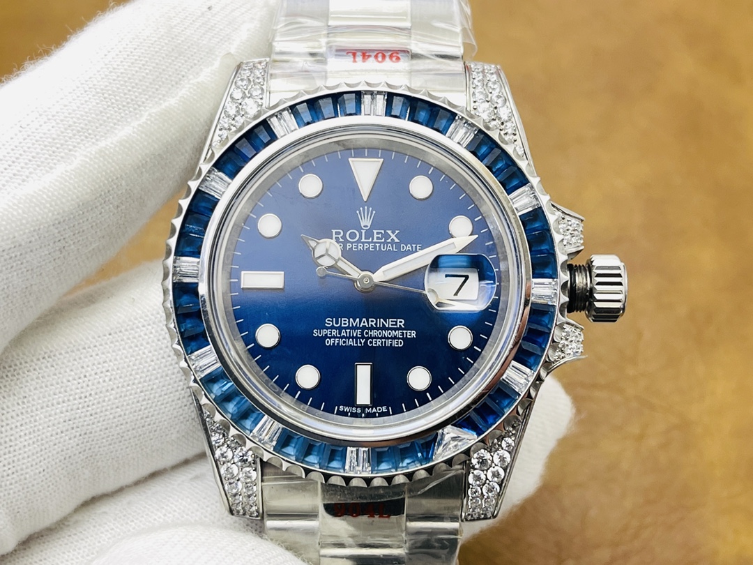 VR Factory Rolex Submariner Style 116610 V7 Luxury Automatic Diver Watch